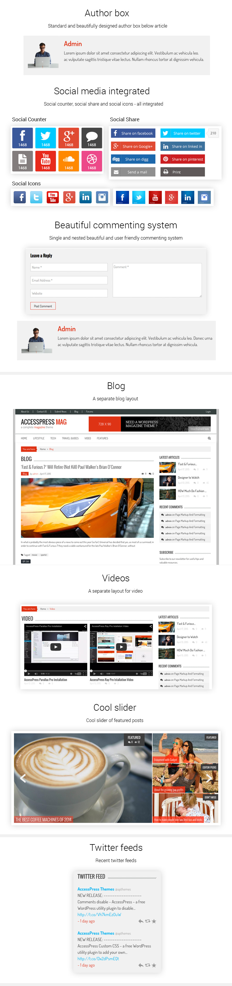 Best Free WordPress Magazine Theme – AccessPress Mag